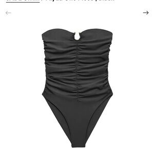 New with Tags- Jade Alyda One Piece Swimsuit Size S in Black